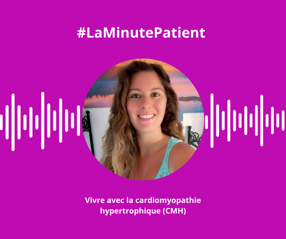 Capture vidéo d’une patiente présentant son témoignage